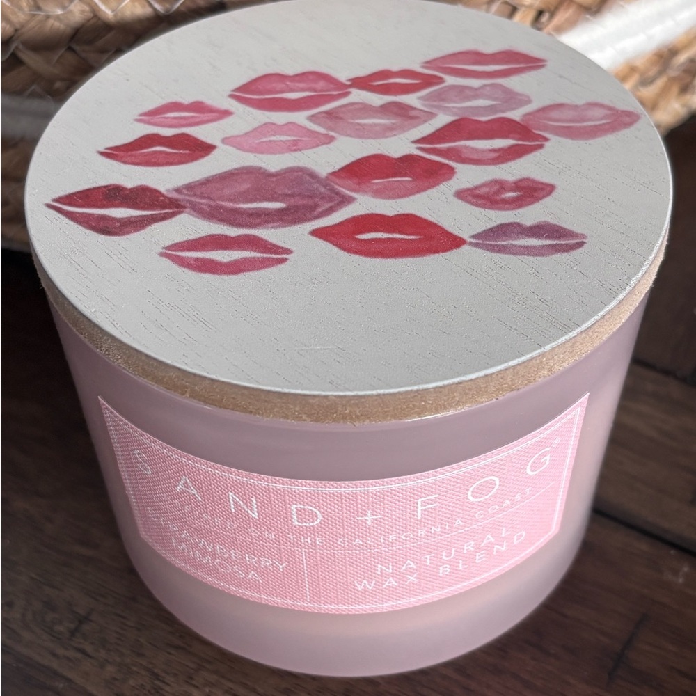 Sand + Fog 💖Pink Strawberry Mimosa Candle